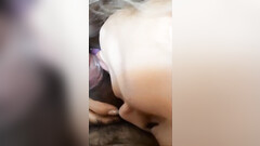Busty middle-aged blonde mutual oral sex and dildo playing